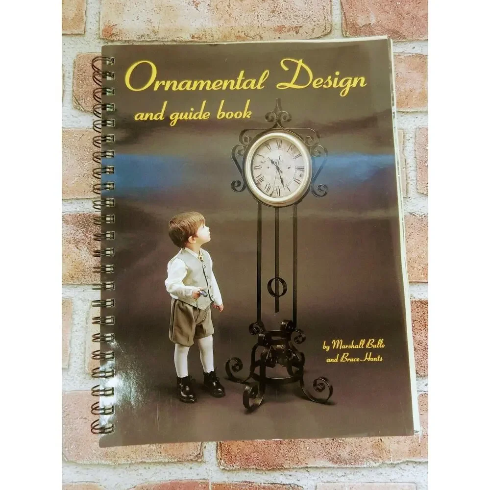 2004 Ornamental Design & Guide Book - Marshall Bulle - Iron Work Art - RARE HTF